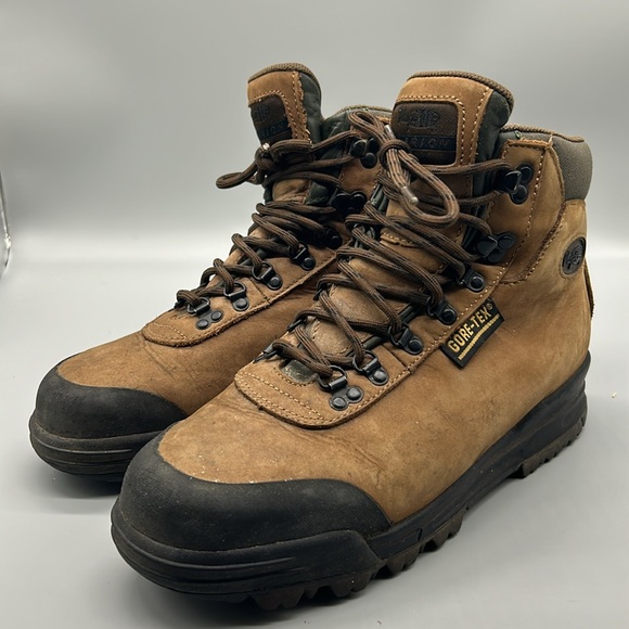 Vasque Clarion Brown Suede Leather Gore-Tex Hiking Boots - womens 9.5 - Picture 2 of 10